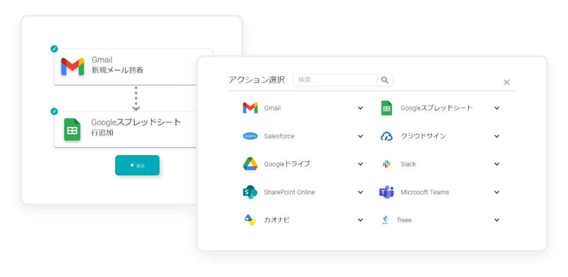 オリジナルのレシピ作成も簡単